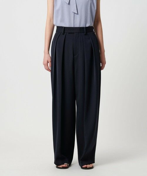 H BEAUTY&YOUTH UNITED ARROWS デニムワイドパンツ　黒 H BEAUTY&YOUTH UNITED ARROWS（エイチビューティーアンドユース