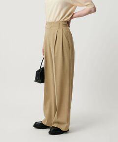 BEAUTY&YOUTH UNITED ARROWS / ビューティー&ユース ユナイテッドアローズ その他パンツ | ポリエステルブレンド ２タック タブワイドパンツ