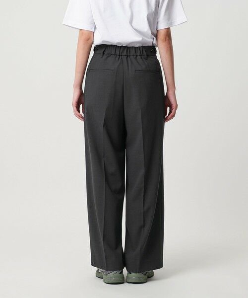 BEAUTY&YOUTH UNITED ARROWS / ビューティー&ユース ユナイテッドアローズ その他パンツ | ポリエステルブレンド ２タック タブワイドパンツ | 詳細13
