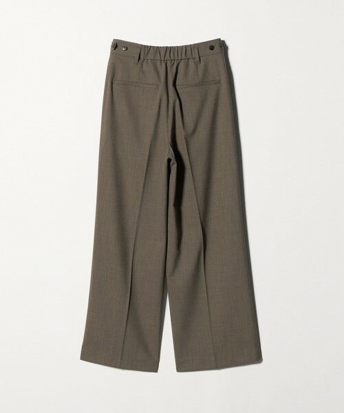 BEAUTY&YOUTH UNITED ARROWS / ビューティー&ユース ユナイテッドアローズ その他パンツ | ポリエステルブレンド ２タック タブワイドパンツ | 詳細23