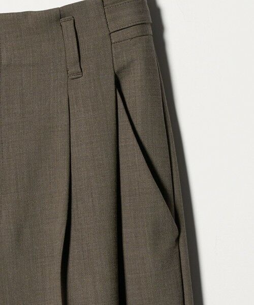 BEAUTY&YOUTH UNITED ARROWS / ビューティー&ユース ユナイテッドアローズ その他パンツ | ポリエステルブレンド ２タック タブワイドパンツ | 詳細25