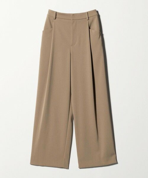 BEAUTY&YOUTH UNITED ARROWS / ビューティー&ユース ユナイテッドアローズ スラックス・ドレスパンツ | ポリエステルブレンド ツイルバックゴムパンツ | 詳細15