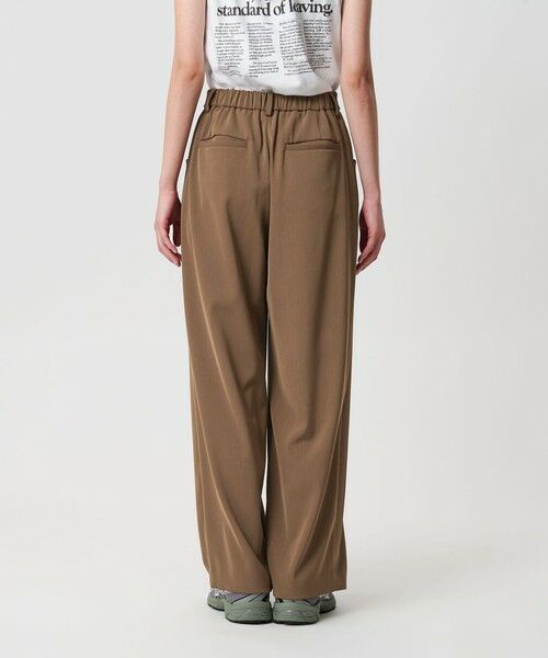 BEAUTY&YOUTH UNITED ARROWS / ビューティー&ユース ユナイテッドアローズ スラックス・ドレスパンツ | ポリエステルブレンド ツイルバックゴムパンツ | 詳細22