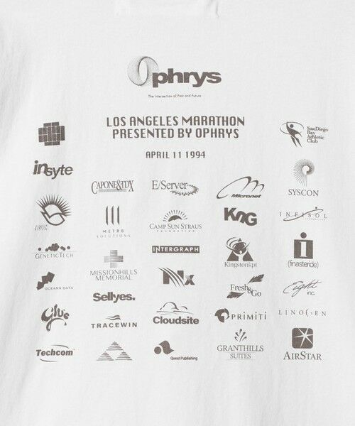 BEAUTY&YOUTH UNITED ARROWS / ビューティー&ユース ユナイテッドアローズ Tシャツ | ＜Ophrys＞LA Marathon Tシャツ | 詳細14