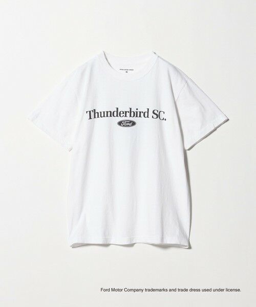 BEAUTY&YOUTH UNITED ARROWS / ビューティー&ユース ユナイテッドアローズ カットソー | 【別注】＜GOOD ROCK SPEED＞FORD Thunderbird Tシャツ | 詳細6