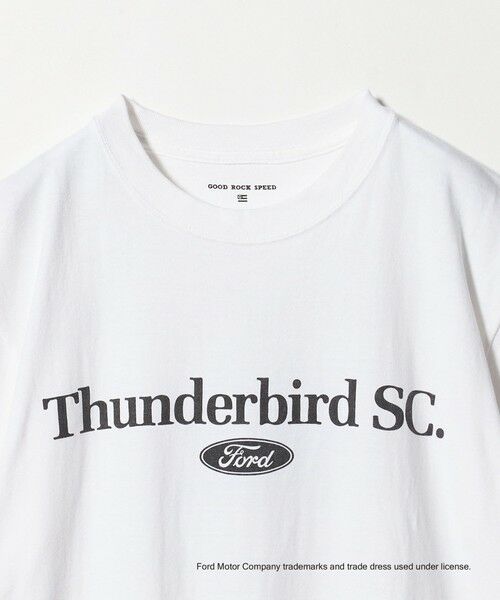 BEAUTY&YOUTH UNITED ARROWS / ビューティー&ユース ユナイテッドアローズ カットソー | 【別注】＜GOOD ROCK SPEED＞FORD Thunderbird Tシャツ | 詳細8