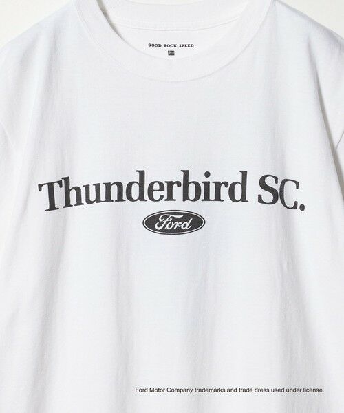 BEAUTY&YOUTH UNITED ARROWS / ビューティー&ユース ユナイテッドアローズ カットソー | 【別注】＜GOOD ROCK SPEED＞FORD Thunderbird Tシャツ | 詳細9