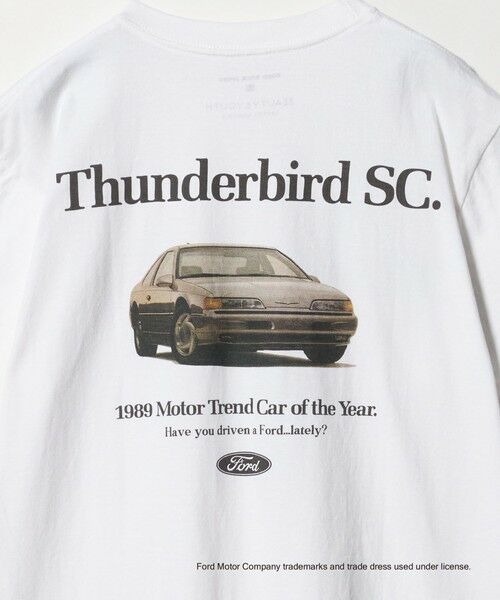 BEAUTY&YOUTH UNITED ARROWS / ビューティー&ユース ユナイテッドアローズ カットソー | 【別注】＜GOOD ROCK SPEED＞FORD Thunderbird Tシャツ | 詳細10