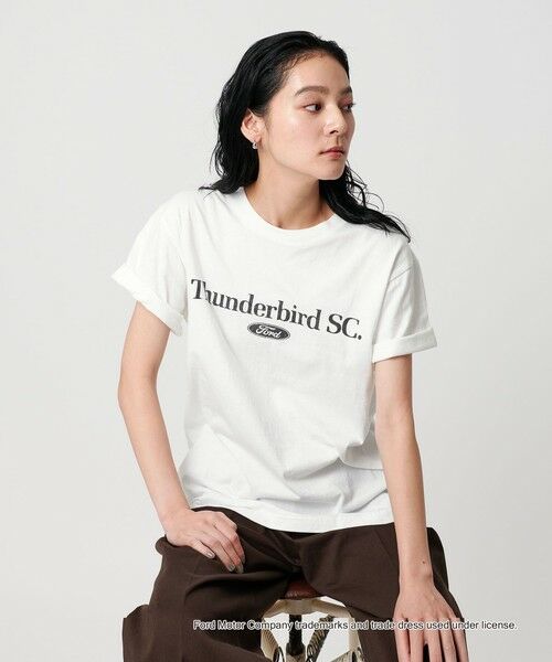 BEAUTY&YOUTH UNITED ARROWS / ビューティー&ユース ユナイテッドアローズ カットソー | 【別注】＜GOOD ROCK SPEED＞FORD Thunderbird Tシャツ | 詳細1