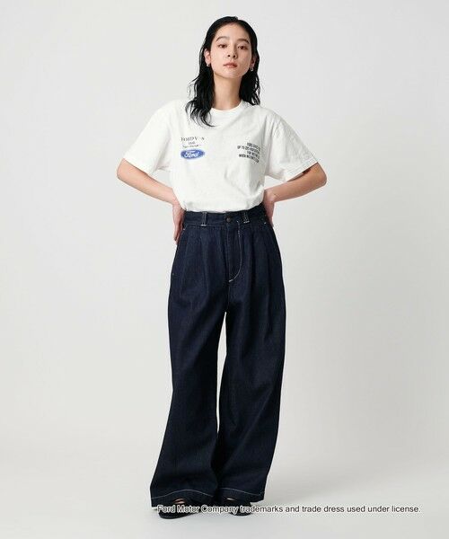 BEAUTY&YOUTH UNITED ARROWS / ビューティー&ユース ユナイテッドアローズ カットソー | 【別注】＜GOOD ROCK SPEED＞FORD ロゴTシャツ | 詳細3