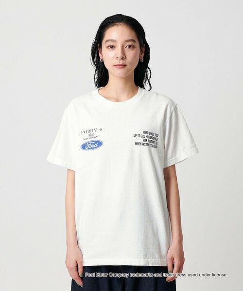 BEAUTY&YOUTH UNITED ARROWS / ビューティー&ユース ユナイテッドアローズ カットソー | 【別注】＜GOOD ROCK SPEED＞FORD ロゴTシャツ | 詳細5
