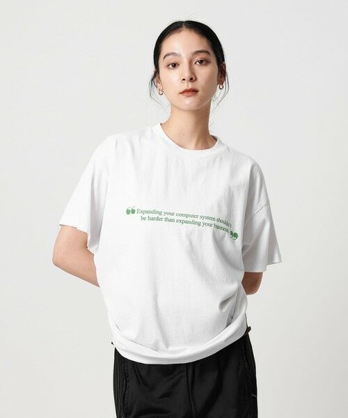 BEAUTY & YOUTH UNITED ARROWS/ビューティー&ユース ユナイテッドアローズ <Ophrys>Expanding Tシャツ WHITE S BEAUTY & YOUTH UNITED ARROWS/ビューティー&ユース ユナイテッドアローズ <Ophrys>Expanding Tシャツ WHITE S