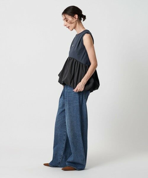 BEAUTY&YOUTH UNITED ARROWS / ビューティー&ユース ユナイテッドアローズ カットソー | 【WEB限定】ペプラムバルーン ノースリーブプルオーバー -ウォッシャブル- | 詳細20