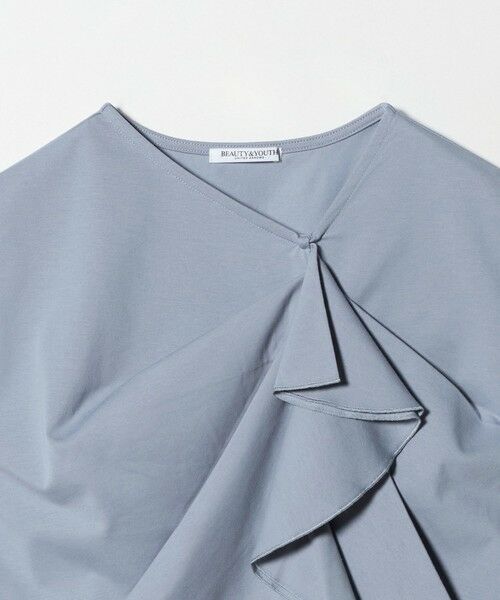 BEAUTY&YOUTH UNITED ARROWS / ビューティー&ユース ユナイテッドアローズ カットソー | 【WEB限定】ラッフルフレンチスリーブ プルオーバー -汗染み防止- | 詳細17