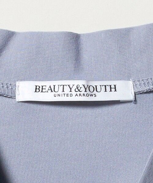 BEAUTY&YOUTH UNITED ARROWS / ビューティー&ユース ユナイテッドアローズ カットソー | 【WEB限定】ボウタイ スタンドカラーノースリーブTシャツ -汗染み防止- | 詳細20