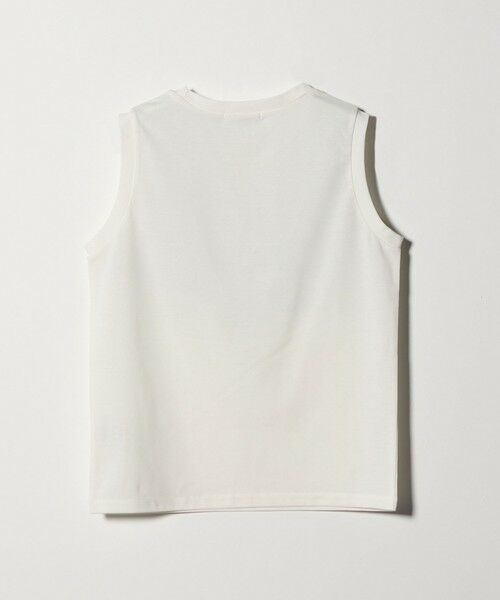 BEAUTY&YOUTH UNITED ARROWS / ビューティー&ユース ユナイテッドアローズ カットソー | 【WEB限定】グリッタートロンプルイユ ノースリーブTシャツ | 詳細6