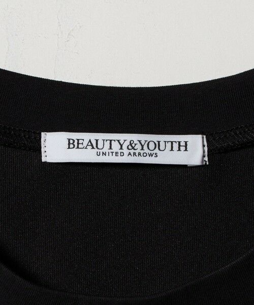 BEAUTY&YOUTH UNITED ARROWS / ビューティー&ユース ユナイテッドアローズ カットソー | 【WEB限定】グリッタートロンプルイユ ノースリーブTシャツ | 詳細20