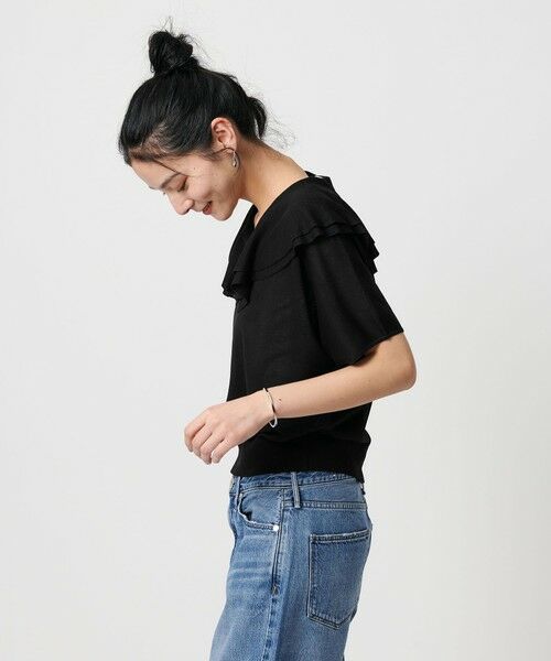 BEAUTY&YOUTH UNITED ARROWS / ビューティー&ユース ユナイテッドアローズ ニット・セーター | 【WEB限定】フリルカラー ニットプルオーバー -ウォッシャブル- | 詳細2