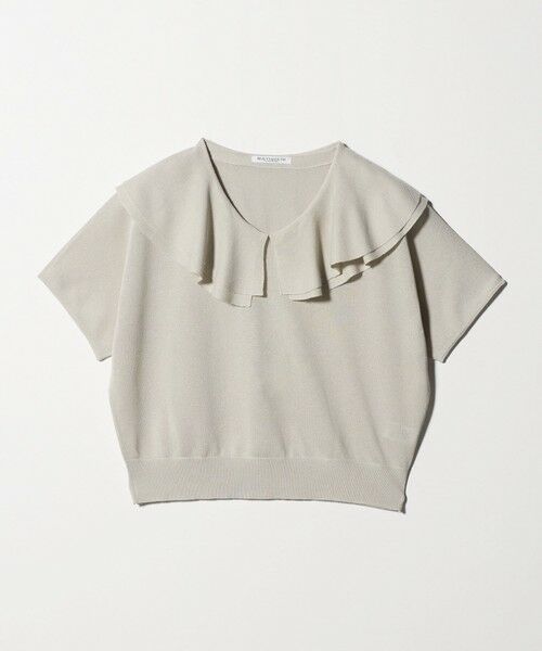 BEAUTY&YOUTH UNITED ARROWS / ビューティー&ユース ユナイテッドアローズ ニット・セーター | 【WEB限定】フリルカラー ニットプルオーバー -ウォッシャブル- | 詳細15