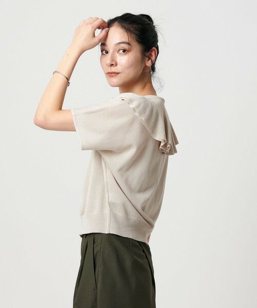 BEAUTY&YOUTH UNITED ARROWS / ビューティー&ユース ユナイテッドアローズ ニット・セーター | 【WEB限定】フリルカラー ニットプルオーバー -ウォッシャブル- | 詳細9