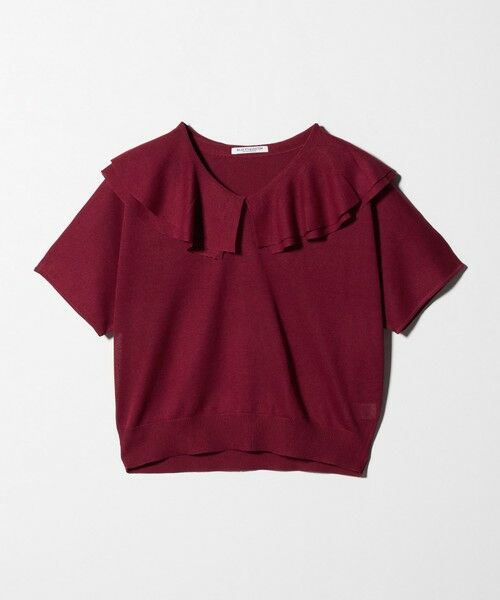 BEAUTY&YOUTH UNITED ARROWS / ビューティー&ユース ユナイテッドアローズ ニット・セーター | 【WEB限定】フリルカラー ニットプルオーバー -ウォッシャブル- | 詳細25