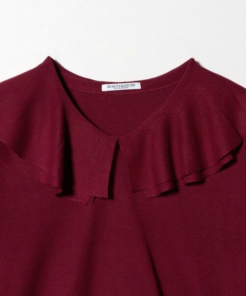 BEAUTY&YOUTH UNITED ARROWS / ビューティー&ユース ユナイテッドアローズ ニット・セーター | 【WEB限定】フリルカラー ニットプルオーバー -ウォッシャブル- | 詳細27