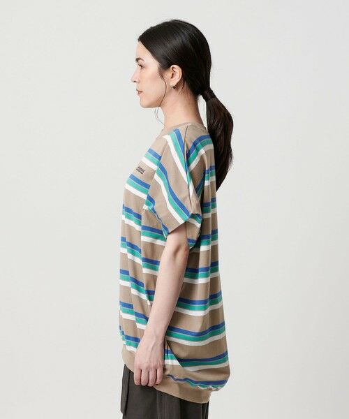 BEAUTY&YOUTH UNITED ARROWS / ビューティー&ユース ユナイテッドアローズ Tシャツ | ＜Americana＞マルチボーダー スリーブレス トップス/ベージュ | 詳細5