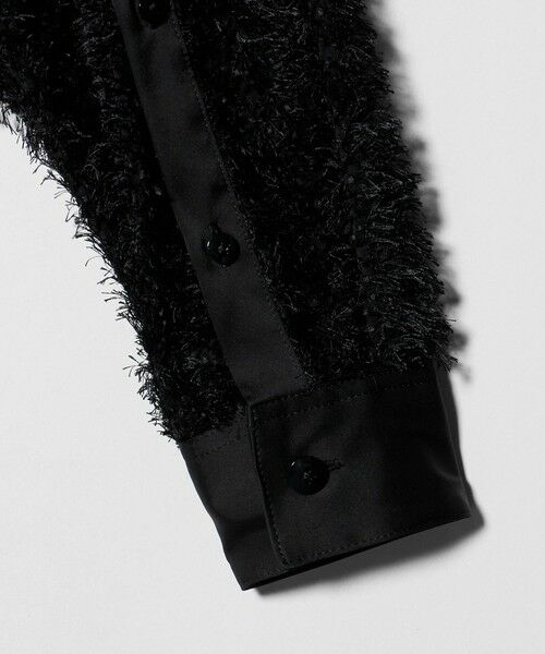 BEAUTY&YOUTH UNITED ARROWS / ビューティー&ユース ユナイテッドアローズ シャツ・ブラウス | ＜08sircus＞ジャガード オープンカラーシャツ | 詳細4