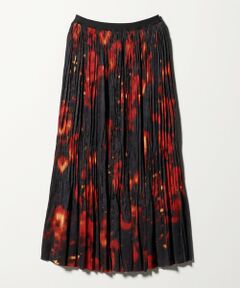 BEAUTY&YOUTH UNITED ARROWS / ビューティー&ユース ユナイテッドアローズ ロング・マキシ丈スカート | ＜08sircus＞ボカシプリント プリーツスカート