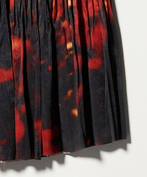 BEAUTY&YOUTH UNITED ARROWS / ビューティー&ユース ユナイテッドアローズ ロング・マキシ丈スカート | ＜08sircus＞ボカシプリント プリーツスカート | 詳細4