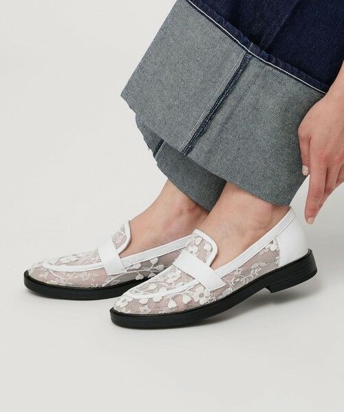 BEAUTY&YOUTH UNITED ARROWS / ビューティー&ユース ユナイテッドアローズ フラットシューズ | ＜mollini＞FLOLA メッシュ ローファー | 詳細1