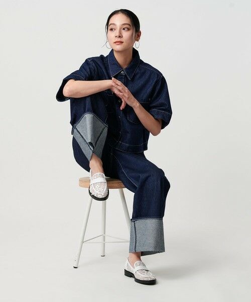 BEAUTY&YOUTH UNITED ARROWS / ビューティー&ユース ユナイテッドアローズ フラットシューズ | ＜mollini＞FLOLA メッシュ ローファー | 詳細2