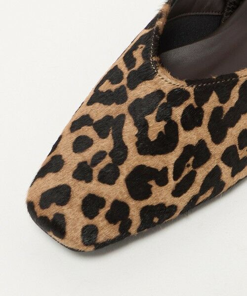 BEAUTY&YOUTH UNITED ARROWS / ビューティー&ユース ユナイテッドアローズ サンダル | ヘアー×レザー コンビ フラットシューズ | 詳細19