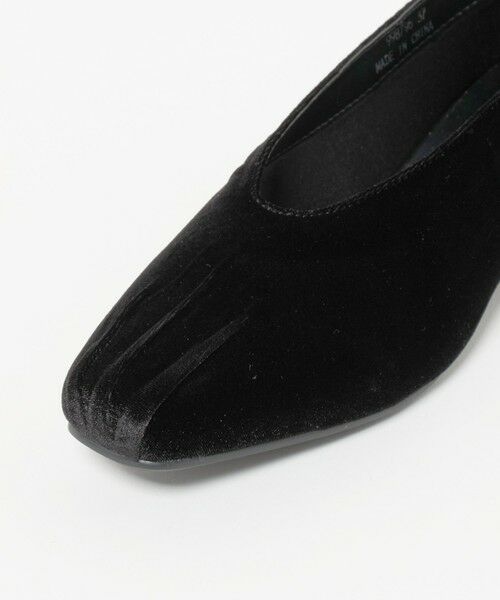 BEAUTY&YOUTH UNITED ARROWS / ビューティー&ユース ユナイテッドアローズ フラットシューズ | ギャザートゥ ベルベット フラットシューズ | 詳細5
