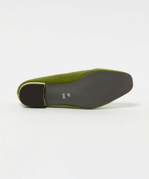 BEAUTY&YOUTH UNITED ARROWS / ビューティー&ユース ユナイテッドアローズ フラットシューズ | ギャザートゥ ベルベット フラットシューズ | 詳細14