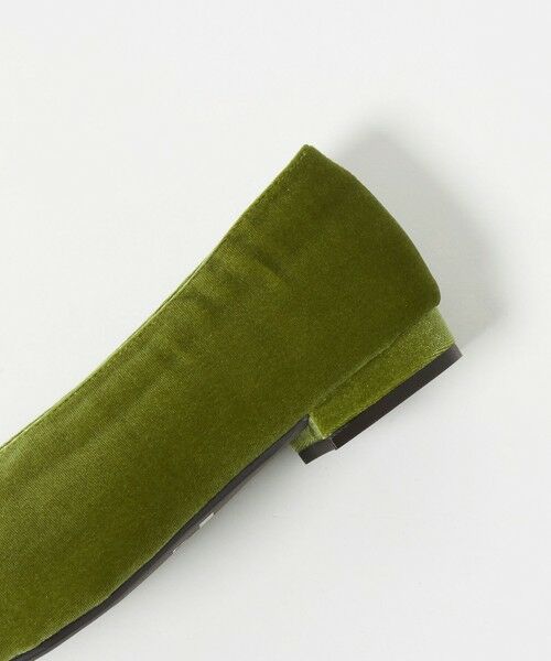 BEAUTY&YOUTH UNITED ARROWS / ビューティー&ユース ユナイテッドアローズ フラットシューズ | ギャザートゥ ベルベット フラットシューズ | 詳細17