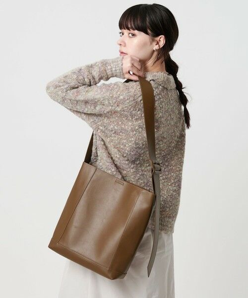 BEAUTY&YOUTH UNITED ARROWS / ビューティー&ユース ユナイテッドアローズ ショルダーバッグ | ソフト ワイドベルト ビッグ ショルダーバッグ 2 | 詳細25