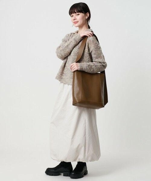 BEAUTY&YOUTH UNITED ARROWS / ビューティー&ユース ユナイテッドアローズ ショルダーバッグ | ソフト ワイドベルト ビッグ ショルダーバッグ 2 | 詳細26