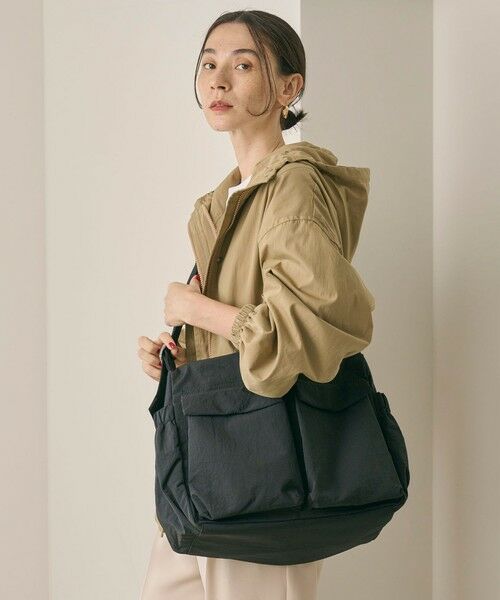 BEAUTY&YOUTH UNITED ARROWS / ビューティー&ユース ユナイテッドアローズ ショルダーバッグ | フロント ダブルポケット ビッグ ショルダーバッグ | 詳細1