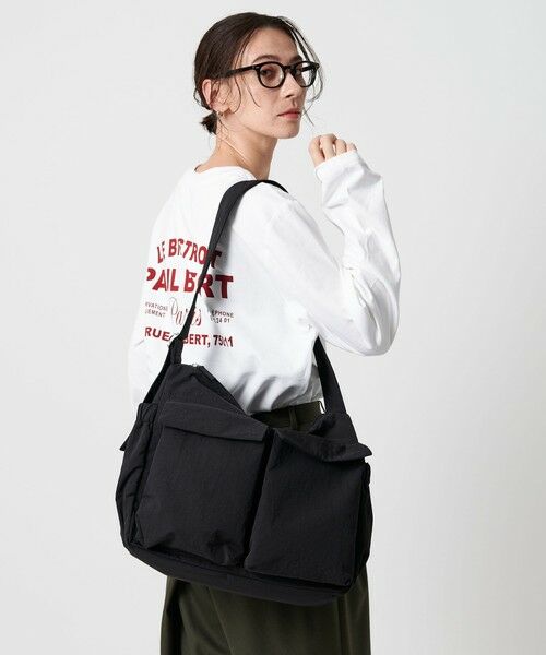 BEAUTY&YOUTH UNITED ARROWS / ビューティー&ユース ユナイテッドアローズ ショルダーバッグ | フロント ダブルポケット ビッグ ショルダーバッグ | 詳細5