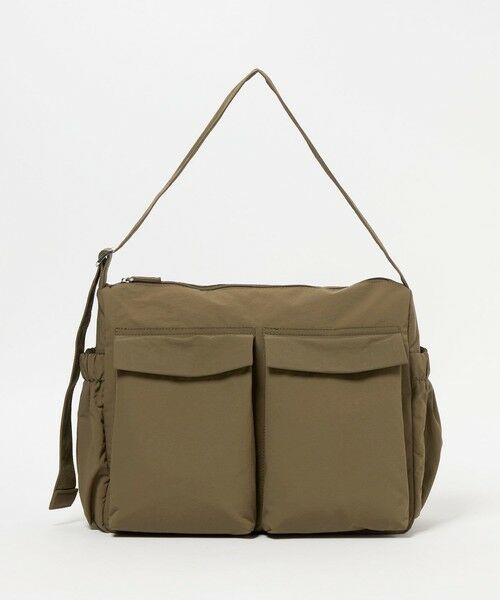 BEAUTY&YOUTH UNITED ARROWS / ビューティー&ユース ユナイテッドアローズ ショルダーバッグ | フロント ダブルポケット ビッグ ショルダーバッグ | 詳細16