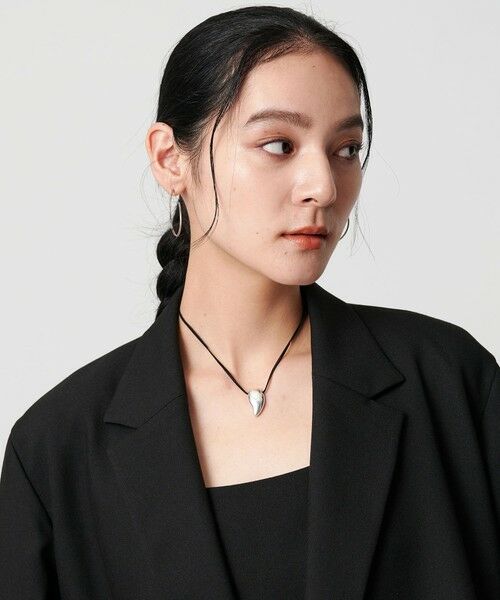 BEAUTY&YOUTH UNITED ARROWS / ビューティー&ユース ユナイテッドアローズ ネックレス・ペンダント・チョーカー | ＜PHILIPPE AUDIBERT＞Gail ネックレス/シルバーカラー | 詳細1