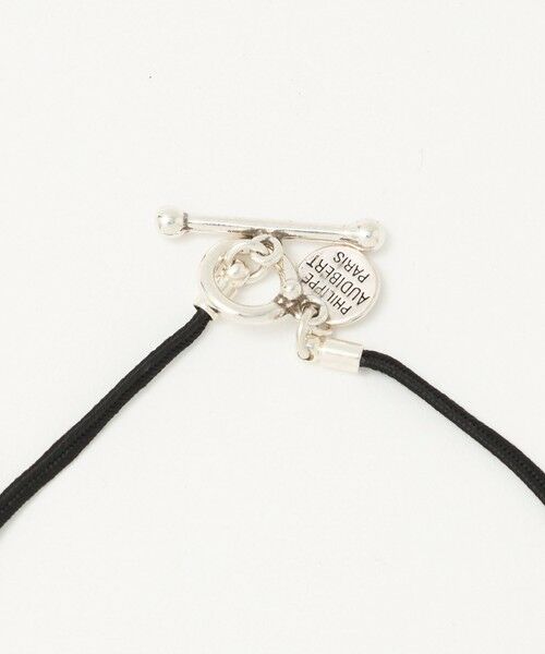 BEAUTY&YOUTH UNITED ARROWS / ビューティー&ユース ユナイテッドアローズ ネックレス・ペンダント・チョーカー | ＜PHILIPPE AUDIBERT＞Gail ネックレス/シルバーカラー | 詳細5