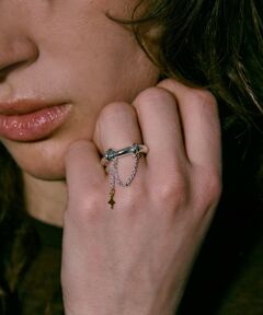 BEAUTY&YOUTH UNITED ARROWS / ビューティー&ユース ユナイテッドアローズ リング | ＜LAPUIS＞Ornament チェーン リング