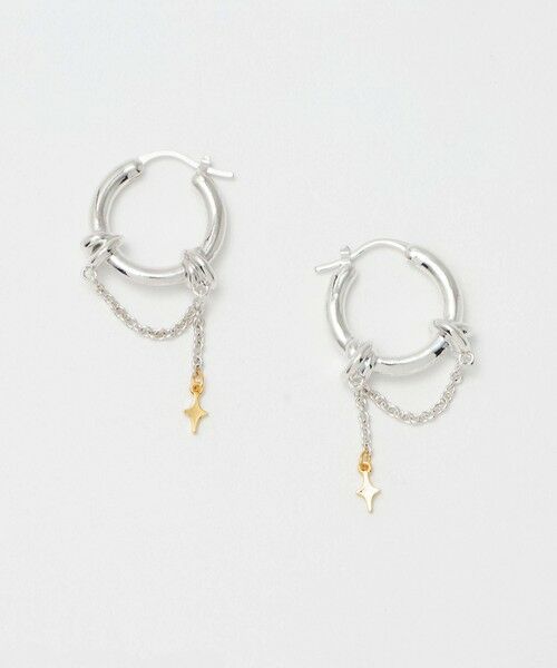 BEAUTY&YOUTH UNITED ARROWS / ビューティー&ユース ユナイテッドアローズ ピアス・イヤリング | ＜LAPUIS＞Ornament チェーン ピアス | 詳細1