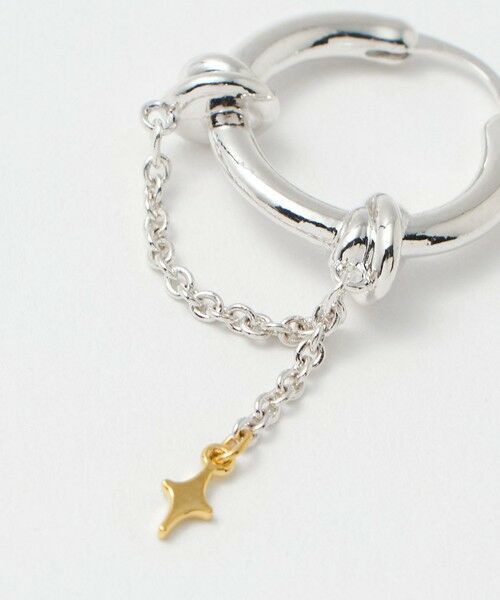 BEAUTY&YOUTH UNITED ARROWS / ビューティー&ユース ユナイテッドアローズ ピアス・イヤリング | ＜LAPUIS＞Ornament チェーン ピアス | 詳細5