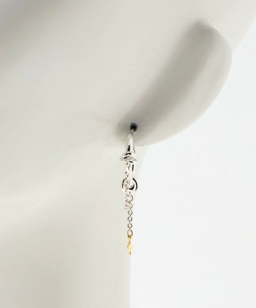 BEAUTY&YOUTH UNITED ARROWS / ビューティー&ユース ユナイテッドアローズ ピアス・イヤリング | ＜LAPUIS＞Ornament チェーン ピアス | 詳細6