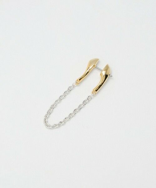 BEAUTY&YOUTH UNITED ARROWS / ビューティー&ユース ユナイテッドアローズ ピアス・イヤリング | 【別注】＜LAPUIS＞Nuance chain ピアス | 詳細3
