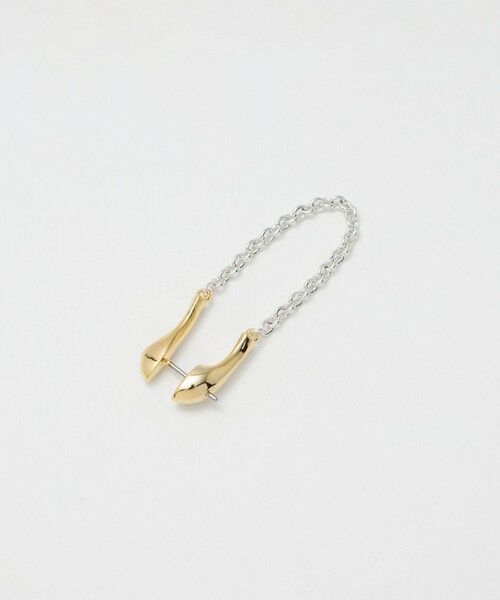 BEAUTY&YOUTH UNITED ARROWS / ビューティー&ユース ユナイテッドアローズ ピアス・イヤリング | 【別注】＜LAPUIS＞Nuance chain ピアス | 詳細5