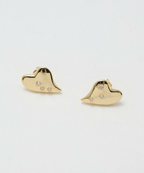 BEAUTY&YOUTH UNITED ARROWS / ビューティー&ユース ユナイテッドアローズ ピアス・イヤリング | ＜LAPUIS＞Garden heart ピアス | 詳細2